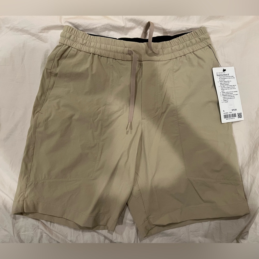 Lululemon bowline short 8” stretch ripstop S